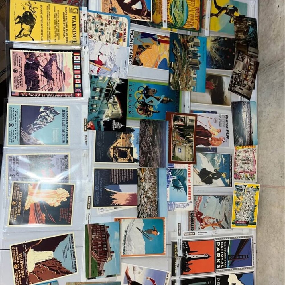 Vintage lot postcards